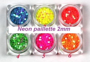 Neon paillette 2mm